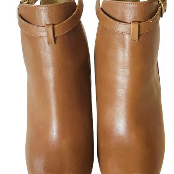 NIB Michael Kors Lawson Peep Toe Booties - Picture 1 of 4